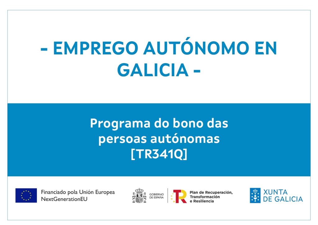 Empleo autonomo en Galicia [TR341Q]